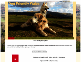 dogfriendlywales.com screenshot
