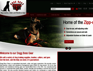 doggbossgear.com screenshot
