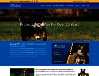 dogguardpetcontainment.net screenshot