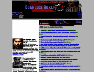 doghouseboxing.com screenshot