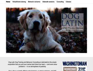 doglatindogtraining.com screenshot