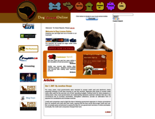 doglicenseonline.com screenshot