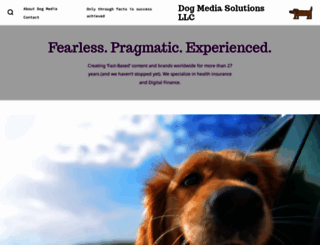 dogmediasolutions.com screenshot
