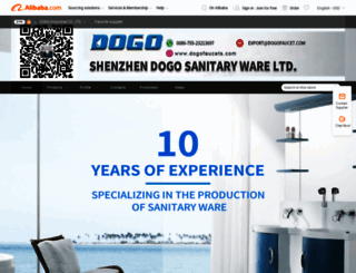 dogo-faucet.en.alibaba.com screenshot