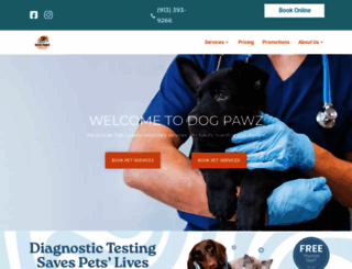 dogpawz.com screenshot