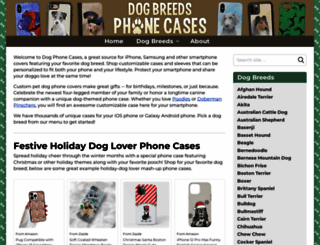 dogphonecases.com screenshot