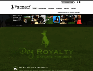 dogroyalty.com.au screenshot