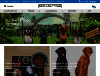 dogsabouttown.co.uk screenshot