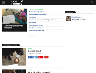 dogshaming.co.uk screenshot