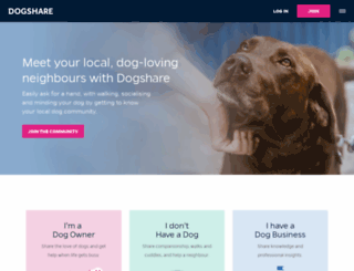 dogshare.com.au screenshot