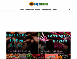 dogshealthblog.com screenshot