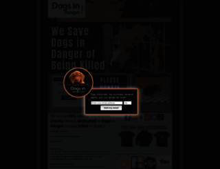 dogsindanger.com screenshot