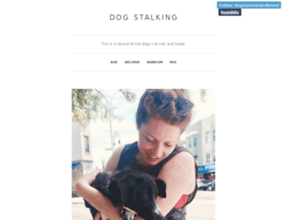 dogsivemetandloved.tumblr.com screenshot