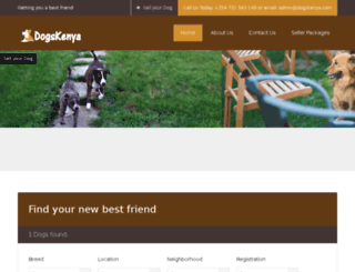 dogskenya.com screenshot