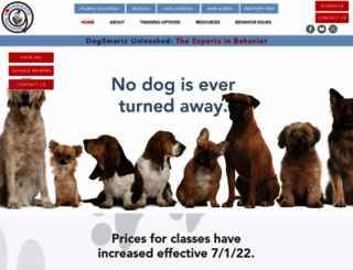 dogsmartzunleashed.com screenshot
