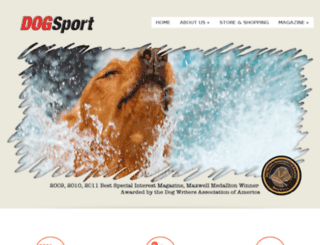 dogsportmagazine.com screenshot