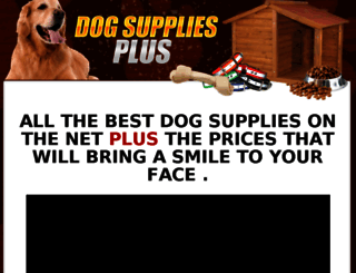 dogsuppliesplus.com screenshot