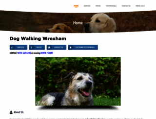 dogwalkingwrexham.net screenshot