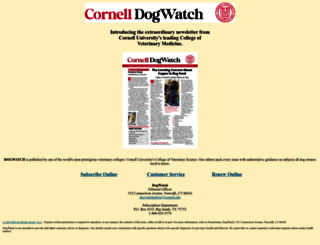dogwatchnewsletter.com screenshot