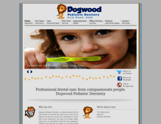 dogwoodpediatricdentistry.com screenshot