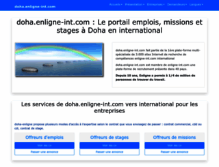 doha.enligne-int.com screenshot