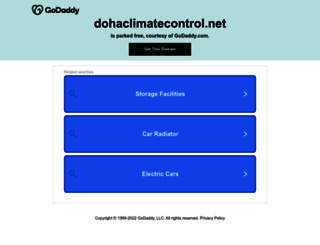 dohaclimatecontrol.net screenshot
