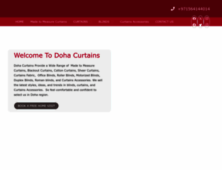 dohacurtains.com screenshot