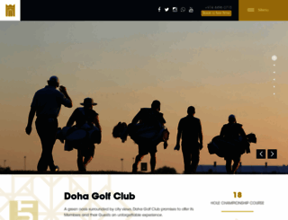 dohagolfclub.com screenshot