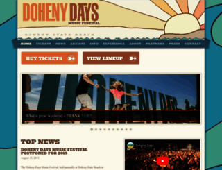 dohenydays.com screenshot