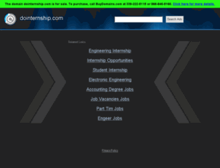 dointernship.com screenshot