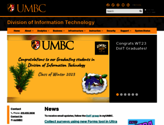 doit.umbc.edu screenshot