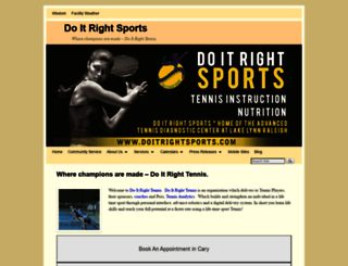 doitrightsports.com screenshot