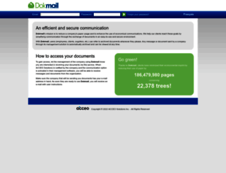 dokmail.com screenshot