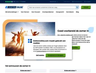 dokteronline.nl screenshot