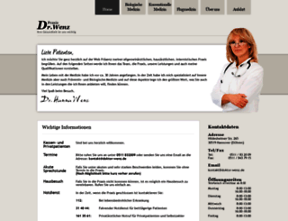 doktor-wenz.de screenshot