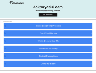 doktoryazisi.com screenshot