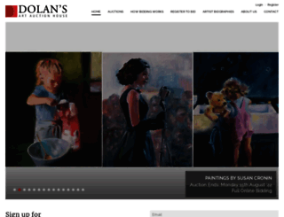 dolansart.com screenshot