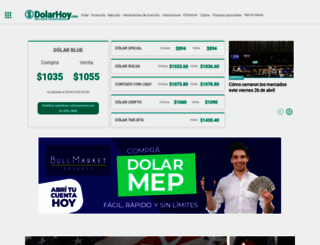 dolarhoy.com screenshot
