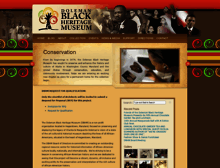 dolemanblackheritagemuseum.org screenshot