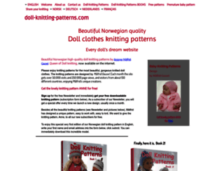 doll-knitting-patterns.com screenshot