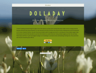 dolladay.yolasite.com screenshot