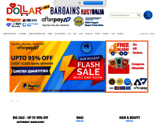 dollarbargains.com.au screenshot
