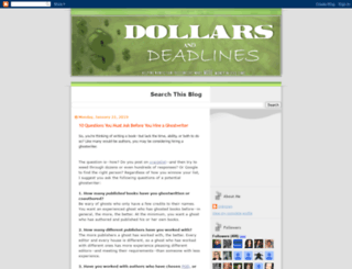 dollarsanddeadlines.blogspot.com screenshot