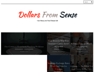 dollarsfromsense.com screenshot