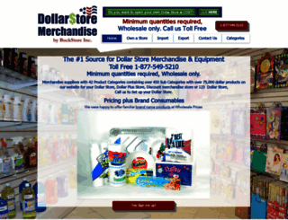 dollarstoremerchandise.com screenshot