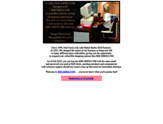 dollgenie.com screenshot
