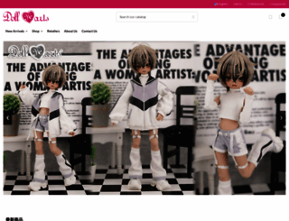 dollheart.com screenshot
