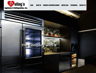 dollingsappliance.com screenshot