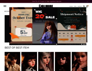 dollmore.net screenshot
