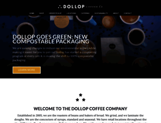 dollopcoffee.com screenshot